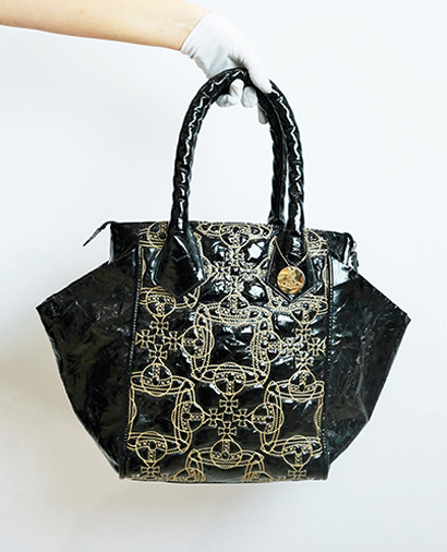 Stitched Orb Tote, front view